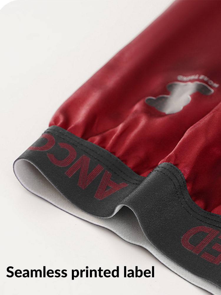 2 Pack Men's Solid Lounge Casual Boxers | dmunderwear detail image 5