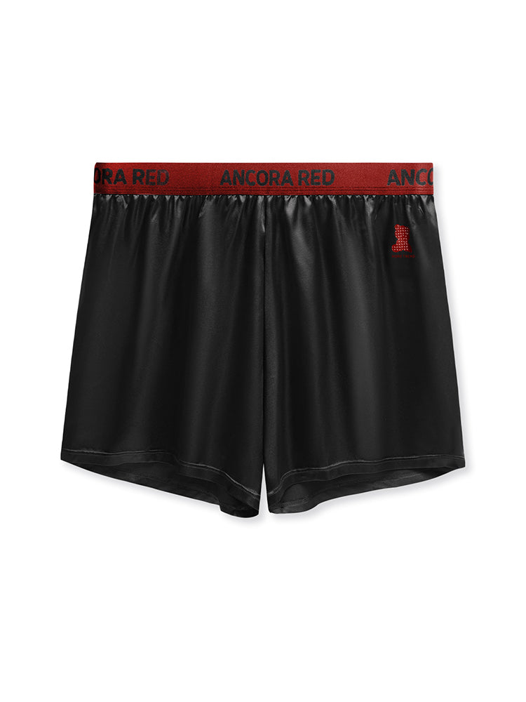 2 Pack Men's Solid Lounge Casual Boxers | dmunderwear detail image 9