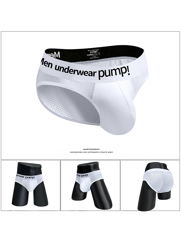 2-pack Men's Sports Mesh Breathable Briefs | dmunderwear