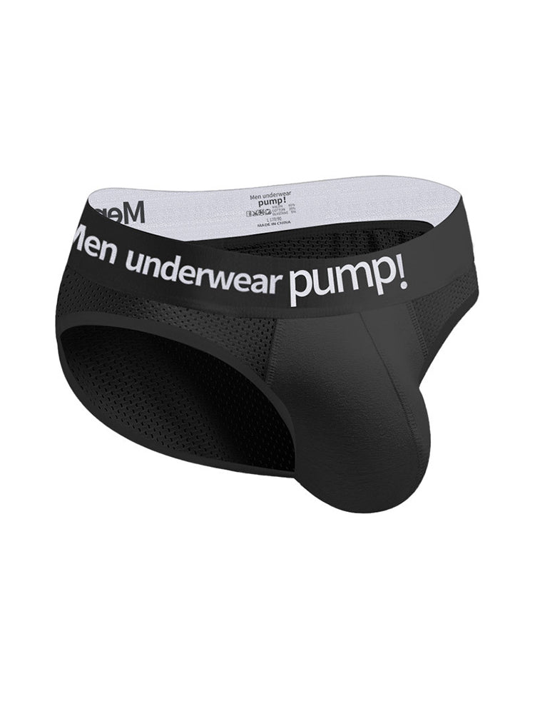 2-pack Men's Sports Mesh Breathable Briefs | dmunderwear detail image 15