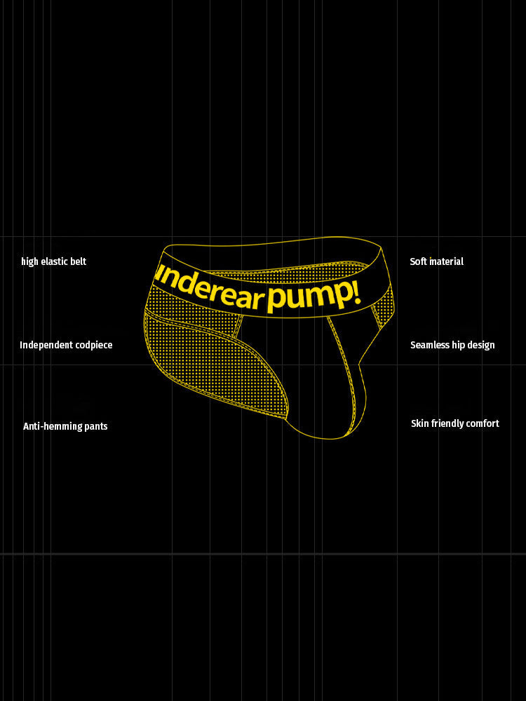 2-pack Men's Sports Mesh Breathable Briefs | dmunderwear detail image 7