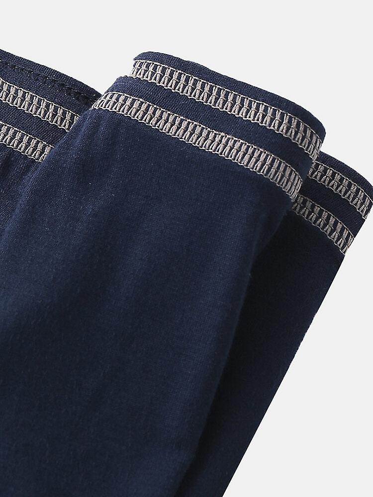 2 Pack Men's Sporty Breathable U Convex Pouch Trunks | dmunderwear detail image 16