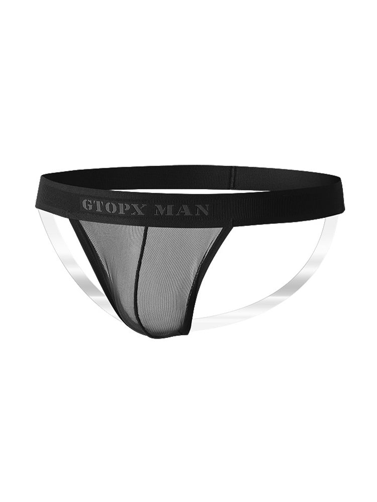 2 Pack Men's Stay-Put Fit Silky Touch Skin-Friendly Chafe-Free Design Jockstrap | dmunderwear detail image 14
