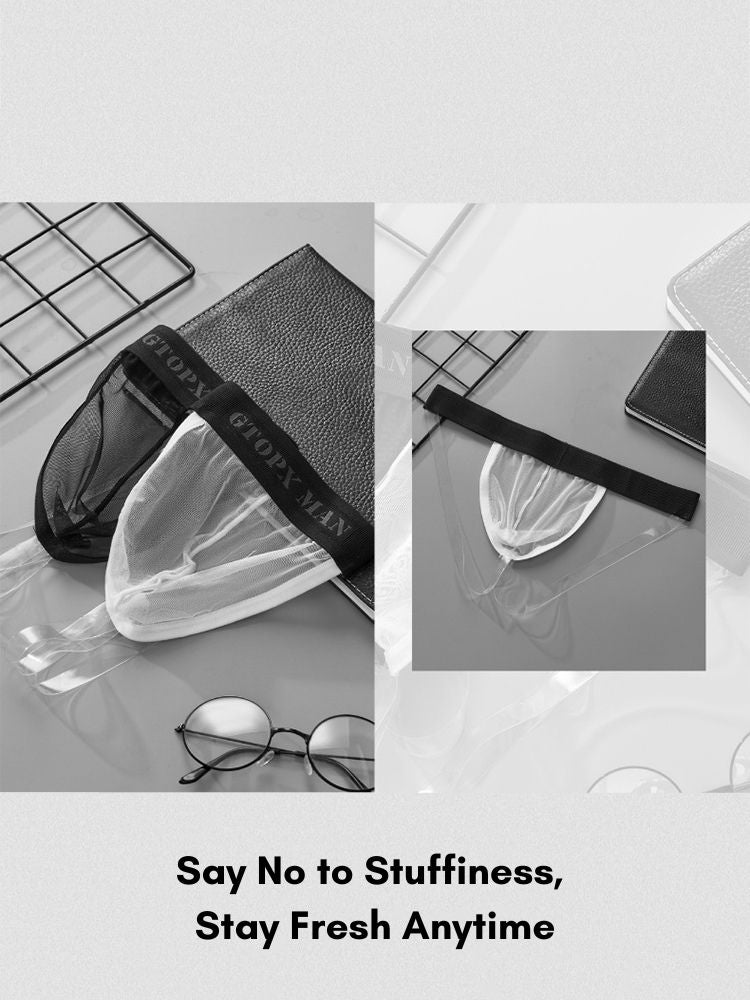 2 Pack Men's Stay-Put Fit Silky Touch Skin-Friendly Chafe-Free Design Jockstrap | dmunderwear detail image 4