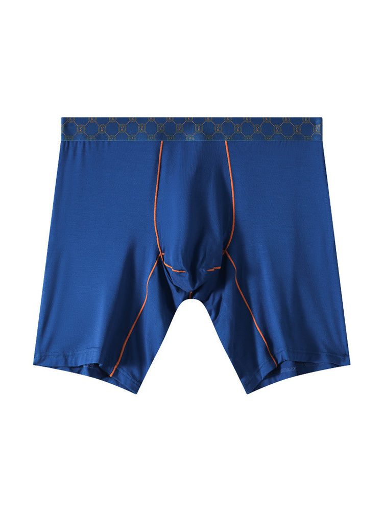 2 Pack Men's Stretch Fabric Full Coverage Anti-Chafing Soft Midway Briefs | dmunderwear
