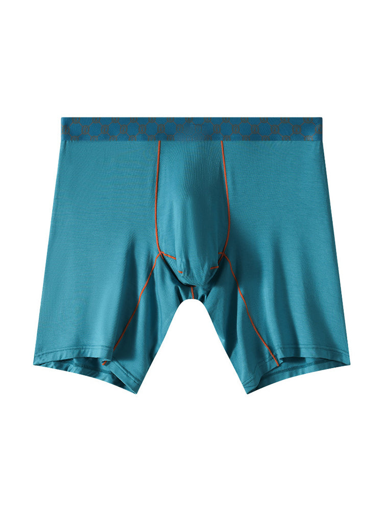 2 Pack Men's Stretch Fabric Full Coverage Anti-Chafing Soft Midway Briefs | dmunderwear detail image 10
