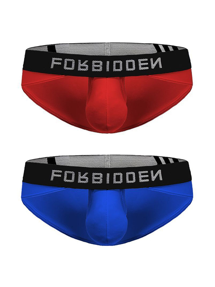 2 Pack Men's Stretchy & Breathable with Supportive Pouch Seamless Bikini | dmunderwear detail image 9