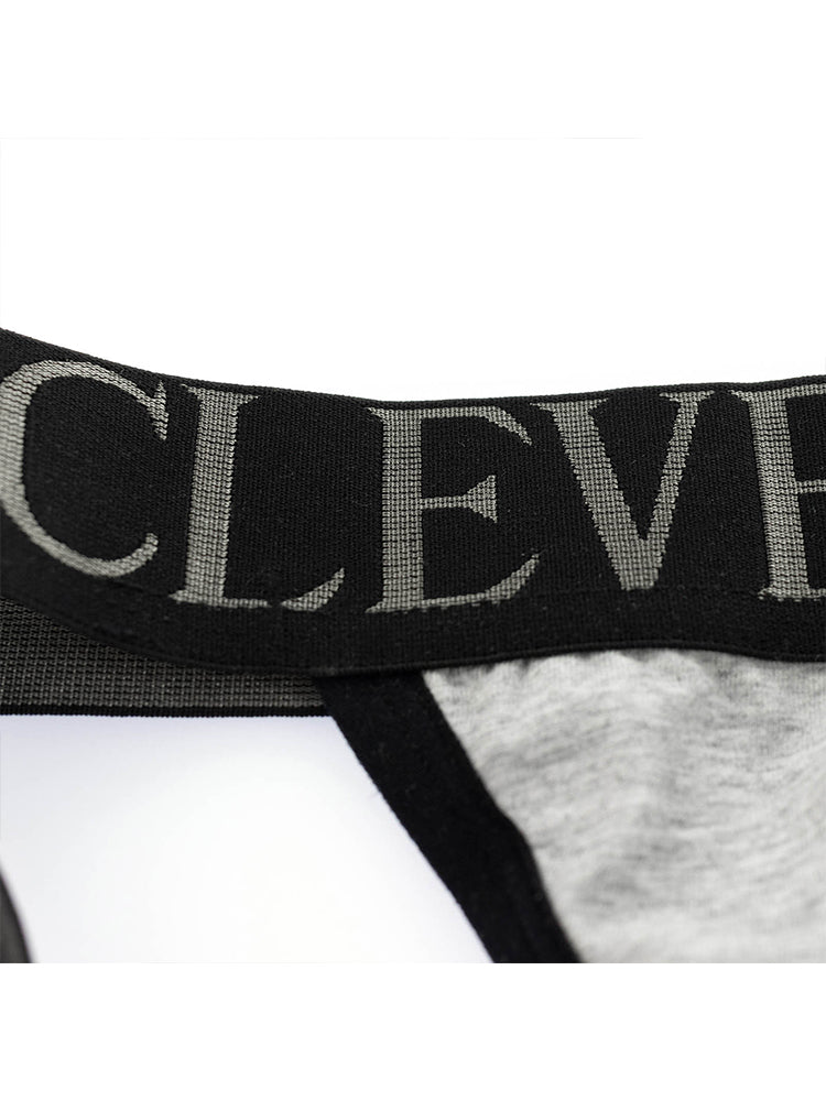 2 Pack Men's Cotton Support Jockstrap with Enhanced Pouch | dmunderwear detail image 9