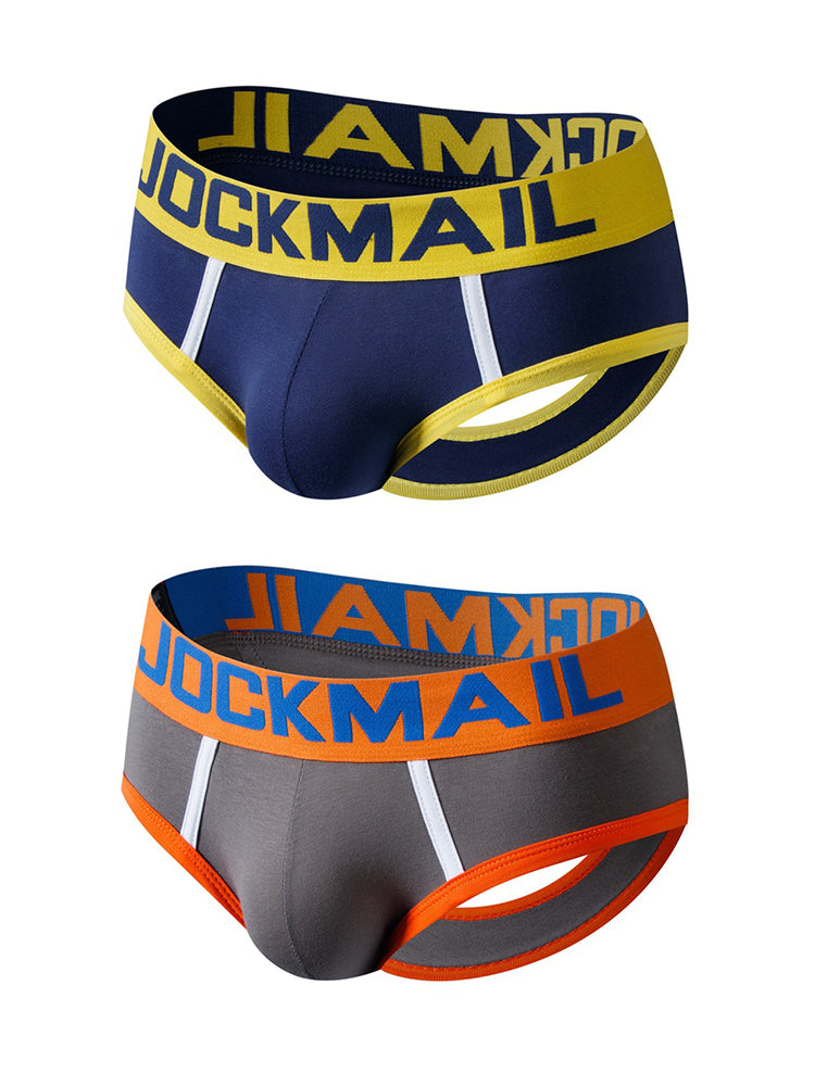 2 Pack Men's Supportive Pouch Cooling Airflow Firm Support Sporty Cut Jockstraps | dmunderwear detail image 14