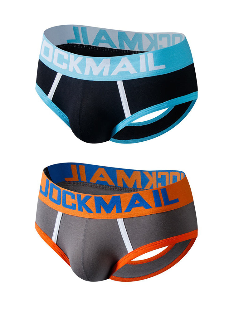 2 Pack Men's Supportive Pouch Cooling Airflow Firm Support Sporty Cut Jockstraps | dmunderwear detail image 8