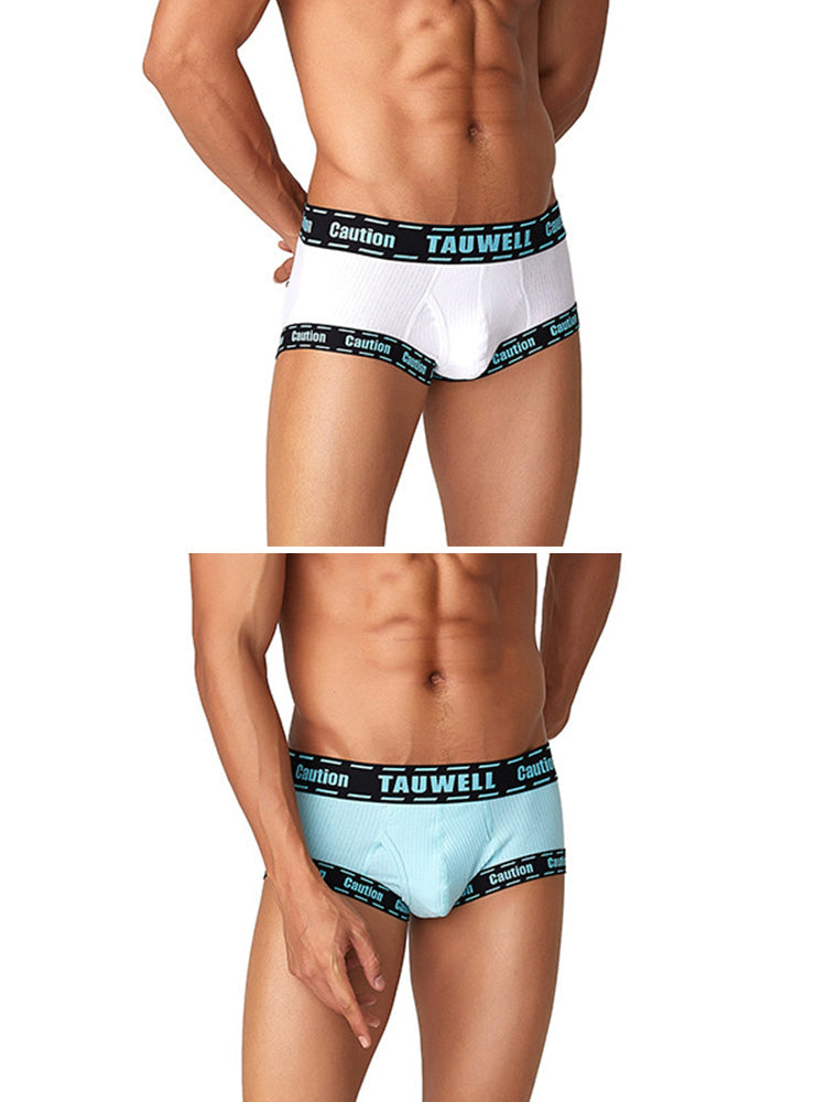 2 Pack Men's Supportive Pouch Low-Rise Trunks | dmunderwear detail image 17
