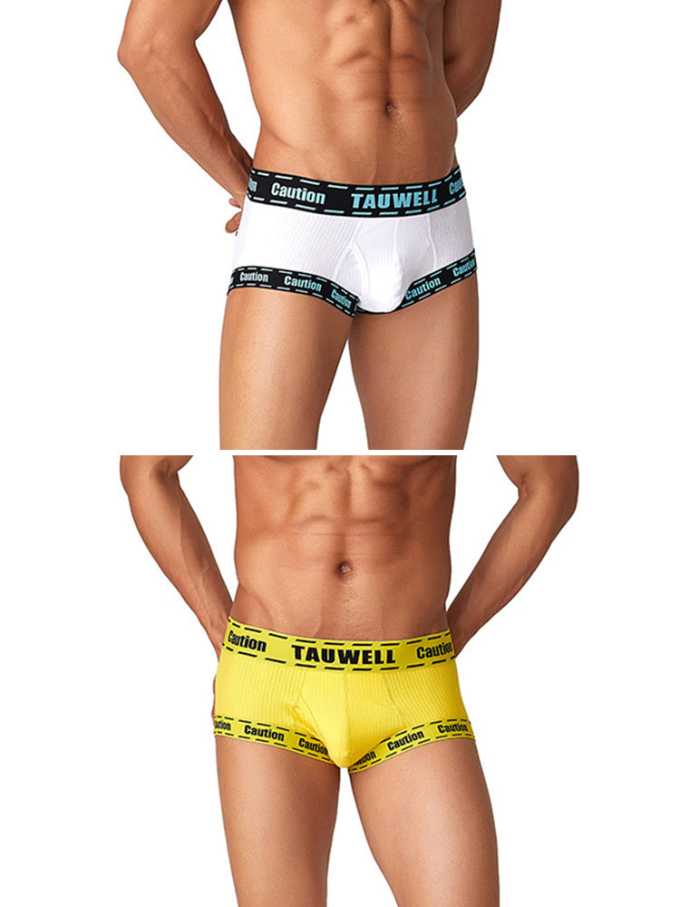 2 Pack Men's Supportive Pouch Low-Rise Trunks | dmunderwear detail image 2