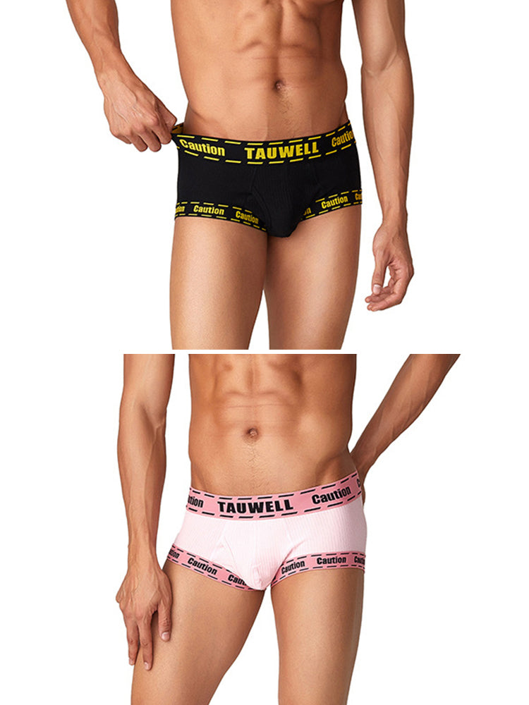 2 Pack Men's Supportive Pouch Low-Rise Trunks | dmunderwear detail image 7