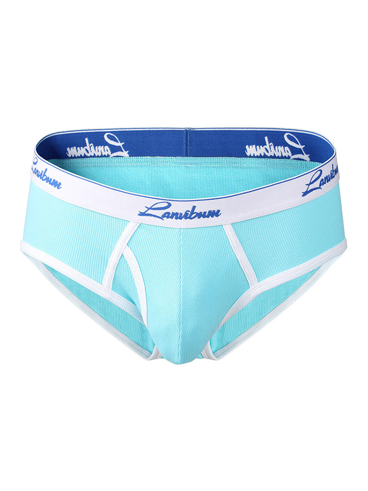 2 Pack Men's Thread Cotton Pouch Briefs | dmunderwear detail image 18