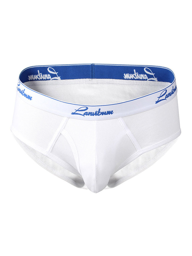 2 Pack Men's Thread Cotton Pouch Briefs | dmunderwear detail image 2