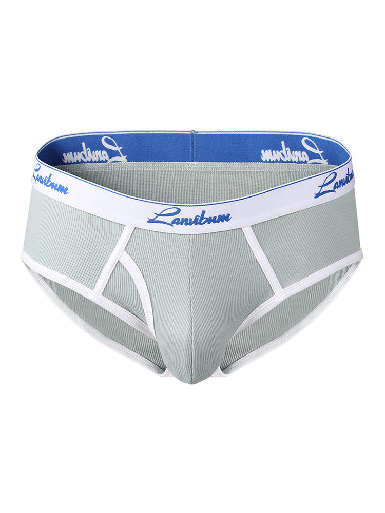 2 Pack Men's Thread Cotton Pouch Briefs | dmunderwear detail image 8