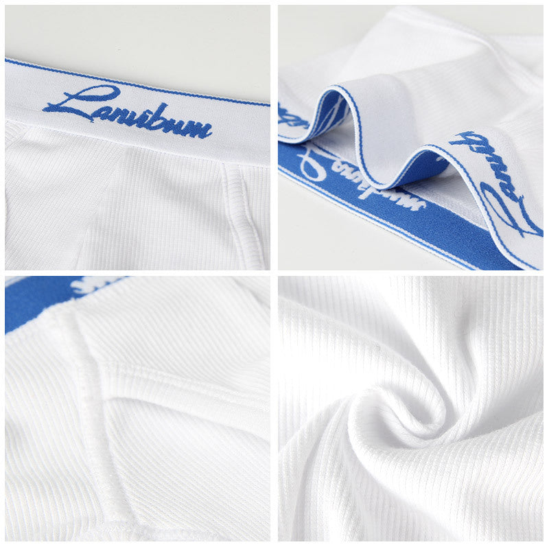 2 Pack Men's Thread Cotton Pouch Briefs | dmunderwear detail image 9