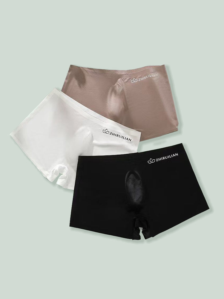 2-pack Men's Translucent Seamless 3D Pocket Trunks | dmunderwear detail image 15