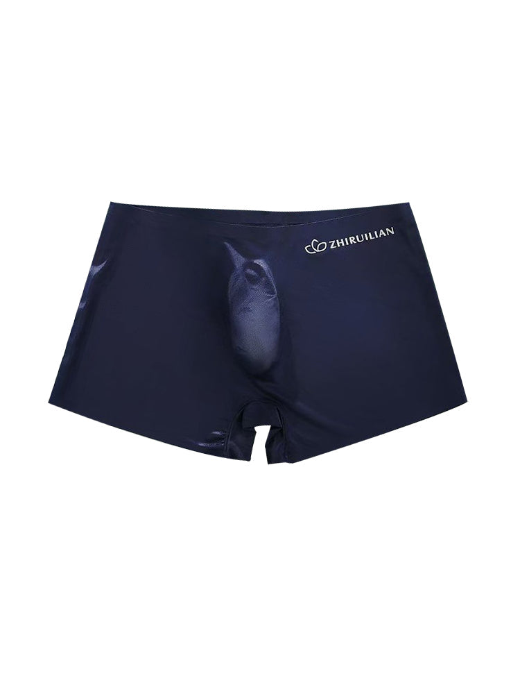 2-pack Men's Translucent Seamless 3D Pocket Trunks | dmunderwear detail image 19