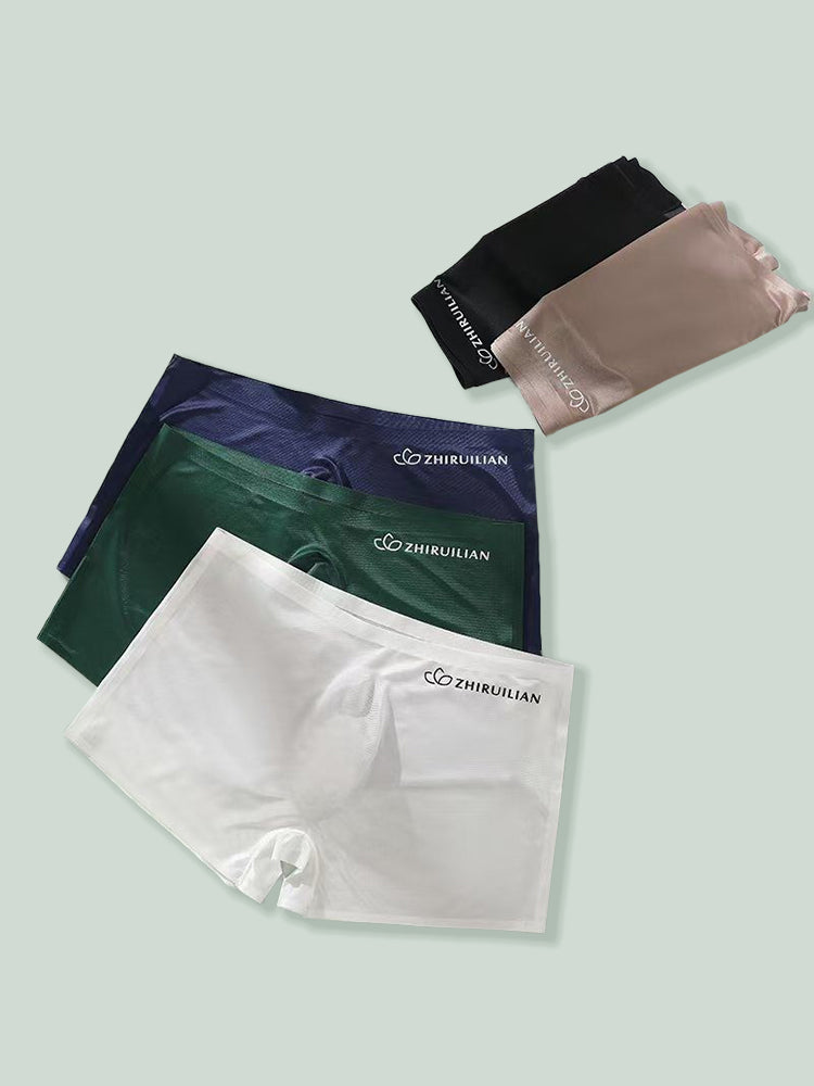 2-pack Men's Translucent Seamless 3D Pocket Trunks | dmunderwear detail image 9
