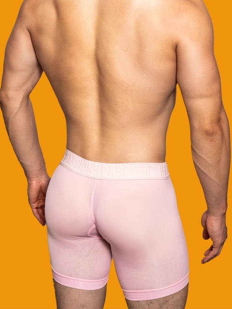 2 Pack Men's Trendy Breathable Ice Silk Boxer Briefs | dmunderwear detail image 12