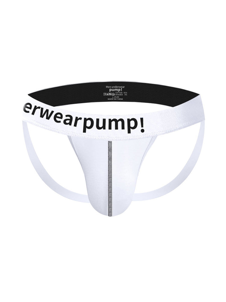 2 Pack Men's Trendy Breathable Sexy Cotton Jockstrap | dmunderwear