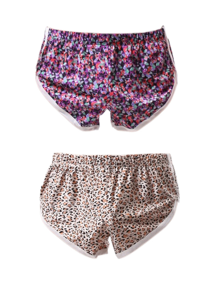 2 Pack Men's Trendy Printed Loose-Fit Moisture-Wicking Boxer Briefs | dmunderwear detail image 12