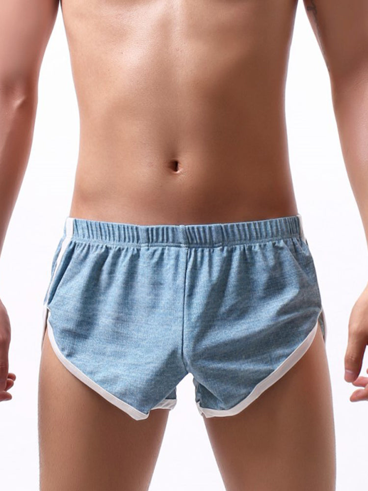 2 Pack Men's Trendy Printed Loose-Fit Moisture-Wicking Boxer Briefs | dmunderwear detail image 13