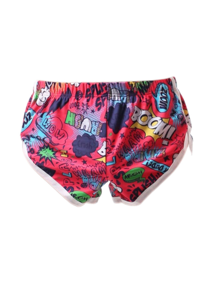 2 Pack Men's Trendy Printed Loose-Fit Moisture-Wicking Boxer Briefs | dmunderwear detail image 20