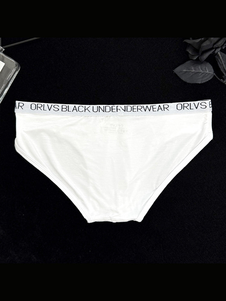 2 Pack Men's Trendy Seamless Waistband Ultra-Soft Fabric Stay-Put Fit Briefs | dmunderwear detail image 19