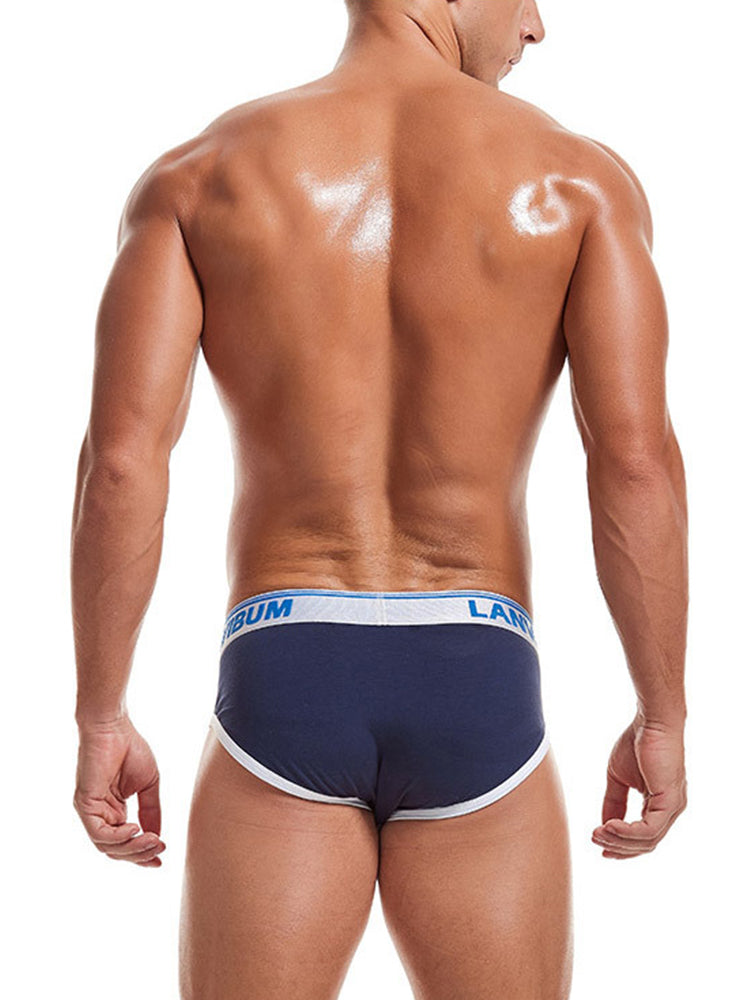 2 Pack Men's U Comfortable Large pouch Briefs | dmunderwear detail image 13