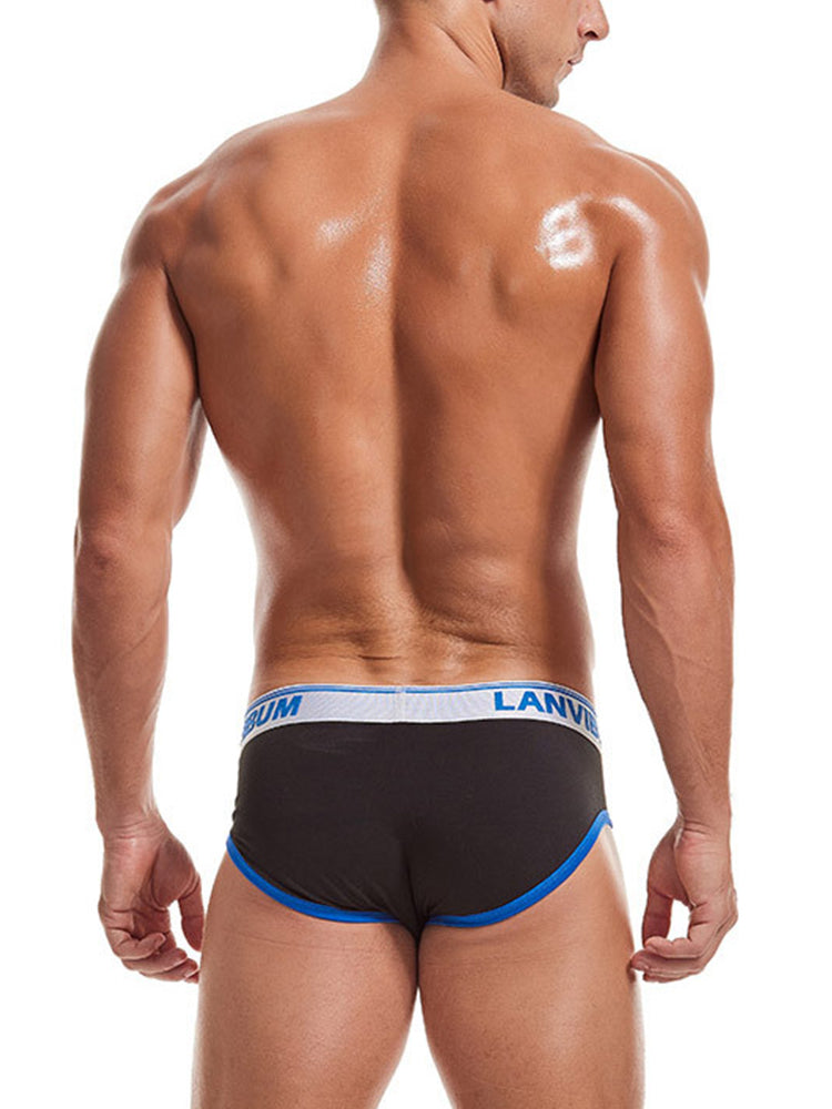 2 Pack Men's U Comfortable Large pouch Briefs | dmunderwear detail image 16