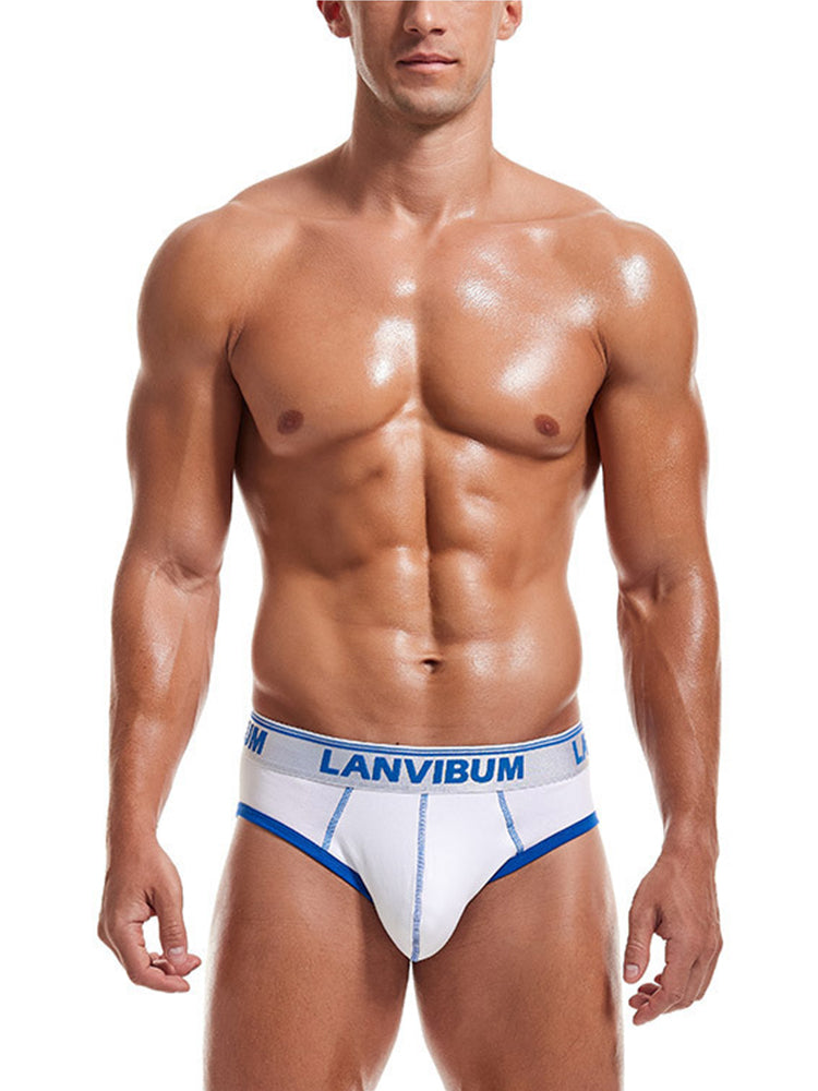 2 Pack Men's U Comfortable Large pouch Briefs | dmunderwear detail image 6