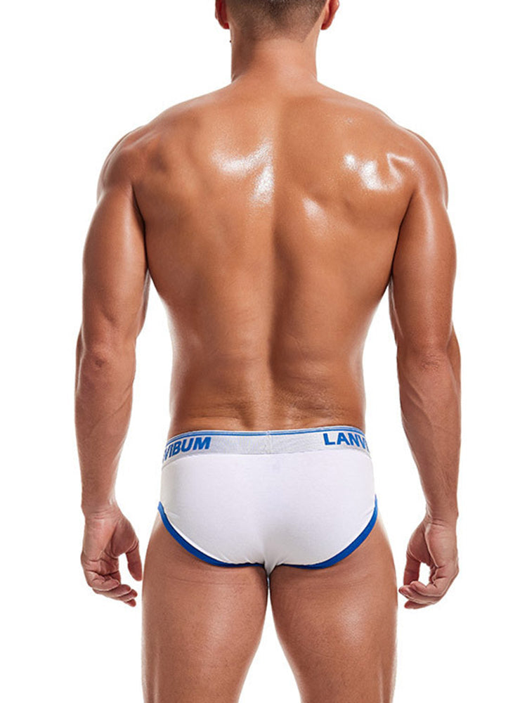 2 Pack Men's U Comfortable Large pouch Briefs | dmunderwear detail image 9