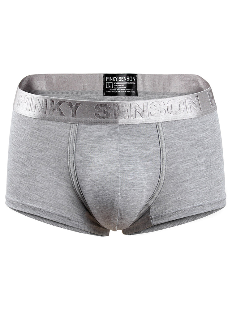 2 Pack Men's U Convex Modal Breathable Trunks | dmunderwear detail image 15