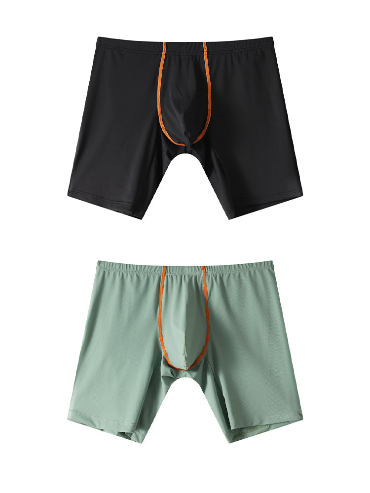 2 Pack Men's U-Pouch Anti-Chafing Midway Briefs | dmunderwear detail image 17