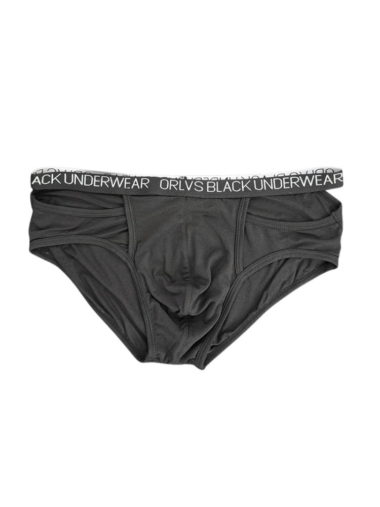 2 Pack Men's U-Pouch Double-Layer Modal Sports Low-Rise Briefs | dmunderwear detail image 11