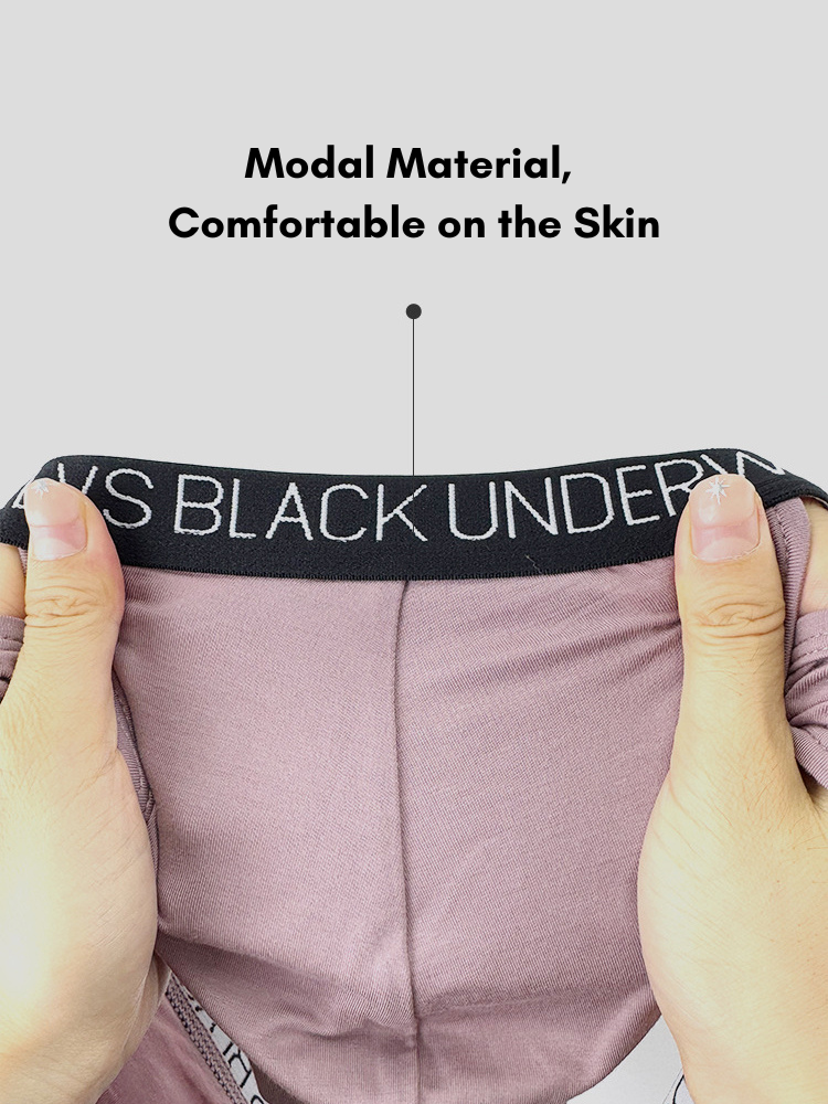 2 Pack Men's U-Pouch Double-Layer Modal Sports Low-Rise Briefs | dmunderwear detail image 5