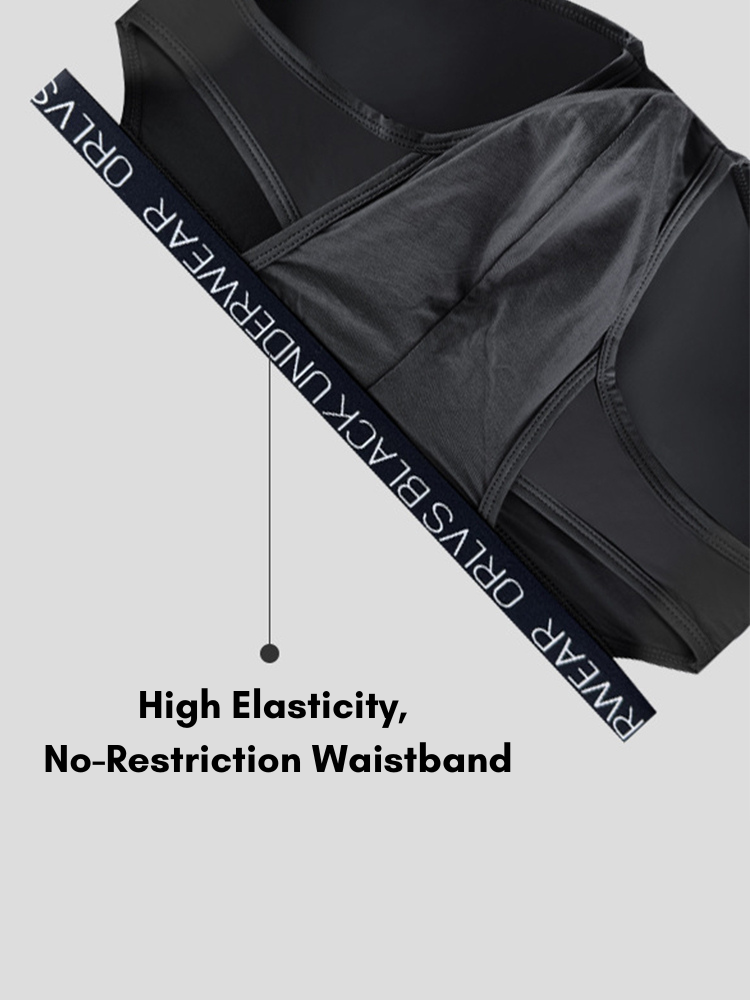 2 Pack Men's U-Pouch Double-Layer Modal Sports Low-Rise Briefs | dmunderwear detail image 8