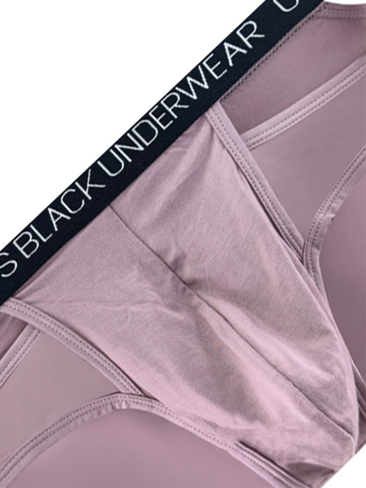 2 Pack Men's U-Pouch Double-Layer Modal Sports Low-Rise Briefs | dmunderwear detail image 9