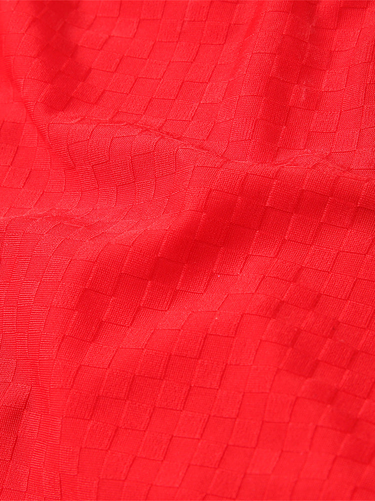 Men's Low-Rise Mesh Trunks – Breathable Nylon with 3D Pouch Support | dmunderwear detail image 11
