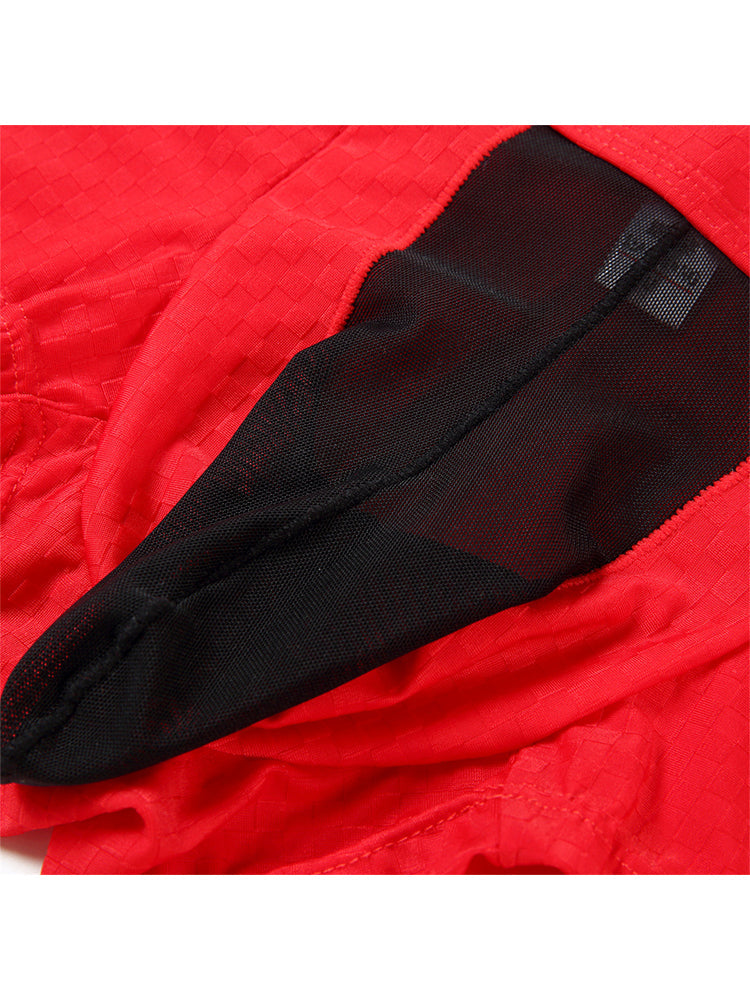 Men's Low-Rise Mesh Trunks – Breathable Nylon with 3D Pouch Support | dmunderwear detail image 6