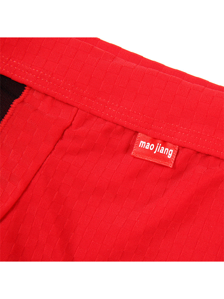 Men's Low-Rise Mesh Trunks – Breathable Nylon with 3D Pouch Support | dmunderwear detail image 8