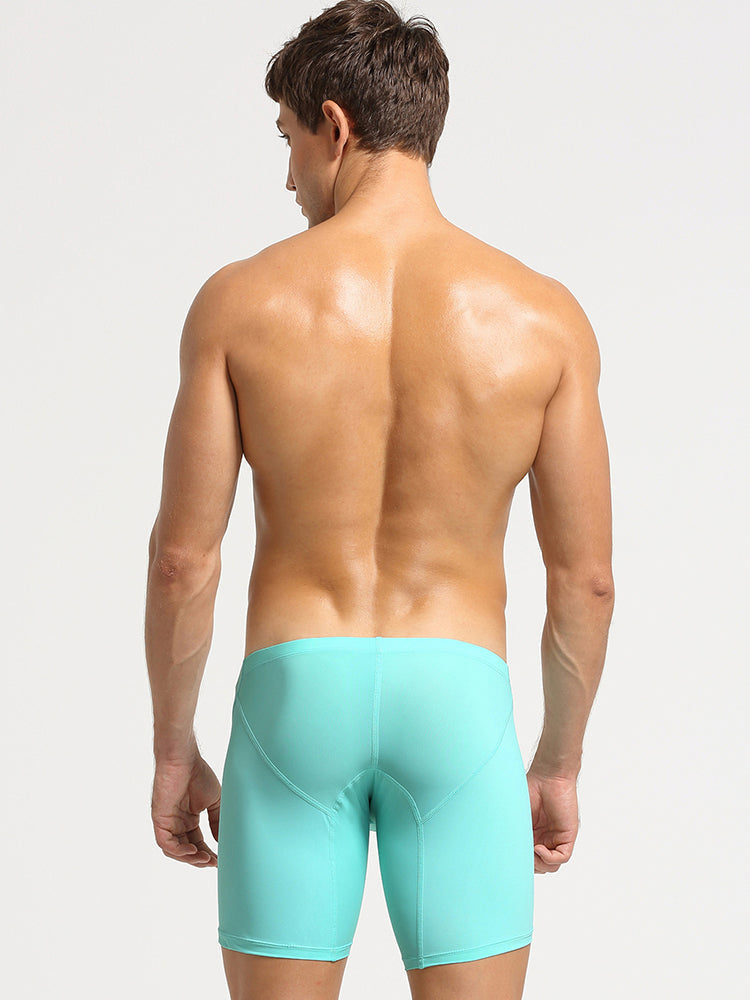 2 Pack Men's U-Pouch Low-Rise Boxer Briefs | dmunderwear detail image 3