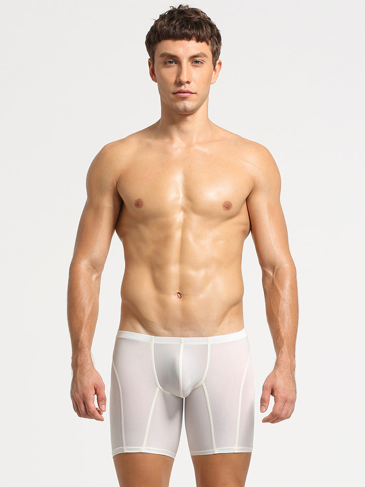 2 Pack Men's U-Pouch Low-Rise Boxer Briefs | dmunderwear detail image 6