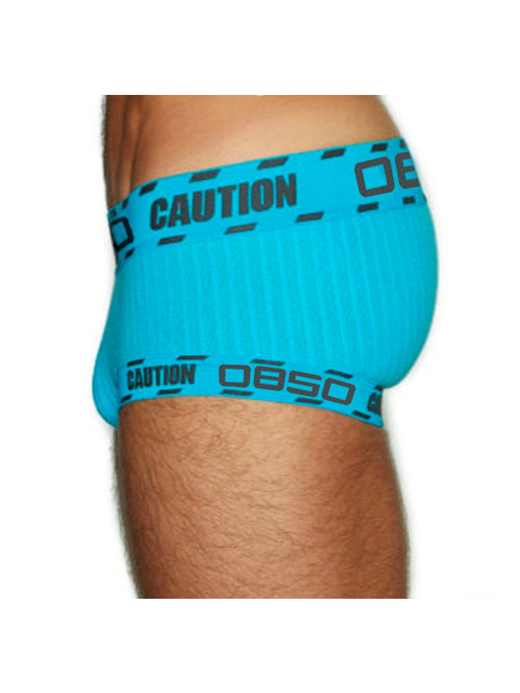 2 Pack Men's U-Pouch Low-Rise Breathable Trunks | dmunderwear detail image 11