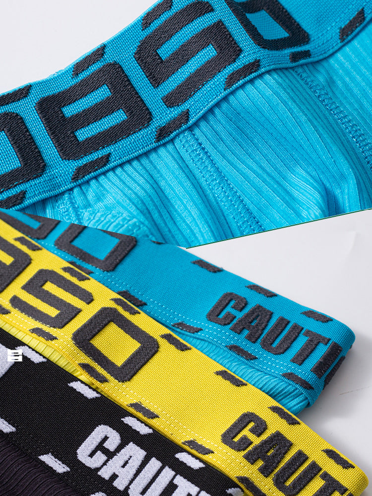 2 Pack Men's U-Pouch Low-Rise Breathable Trunks | dmunderwear detail image 20