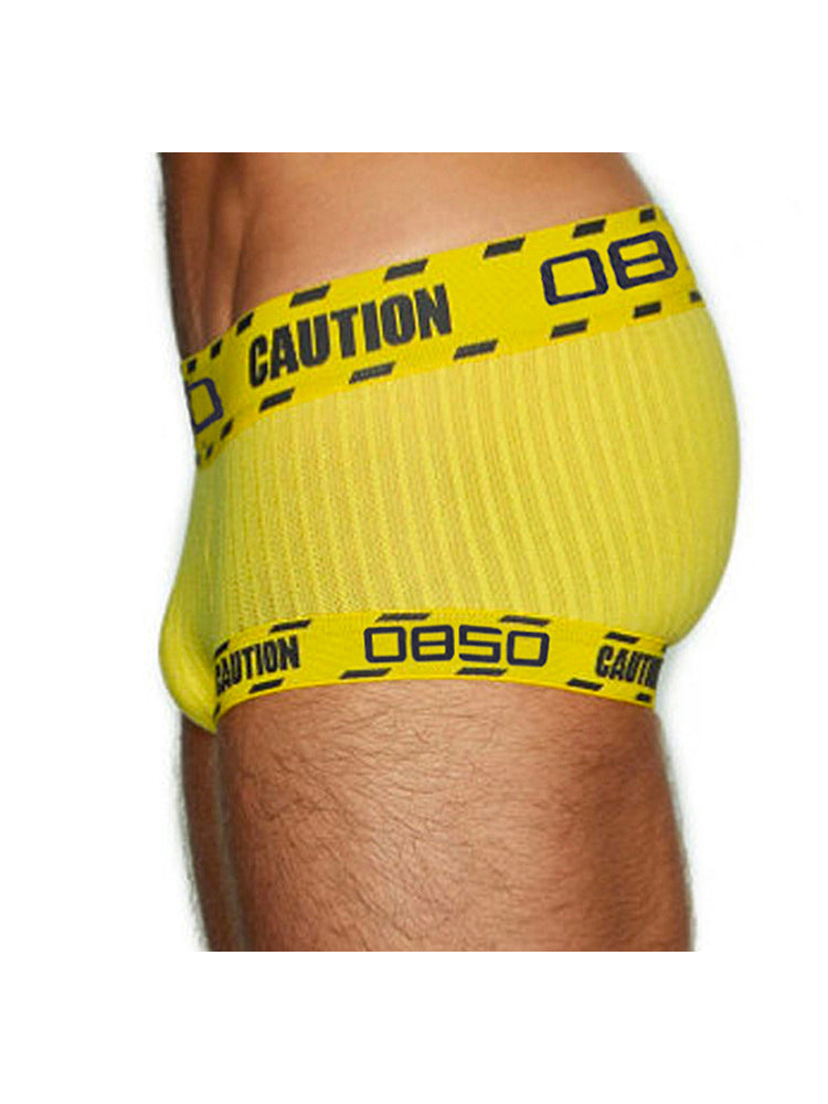 2 Pack Men's U-Pouch Low-Rise Breathable Trunks | dmunderwear detail image 5