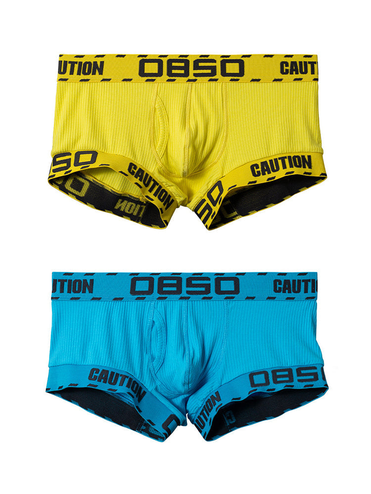 2 Pack Men's U-Pouch Low-Rise Breathable Trunks | dmunderwear detail image 7