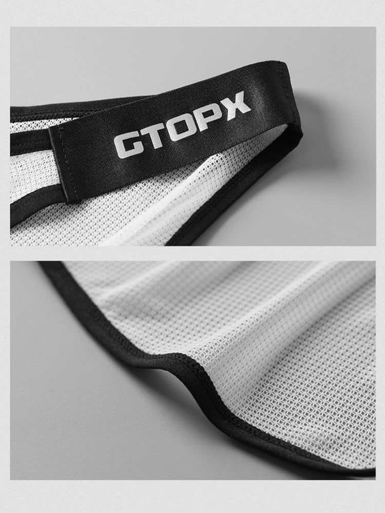 2 Pack Men's U-Pouch Sheer Mesh Briefs | dmunderwear detail image 13